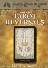 Mary K. Greer – Complete Book of Tarot Reversals