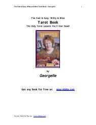 Tarot Book Georgelle - Higher Intellect