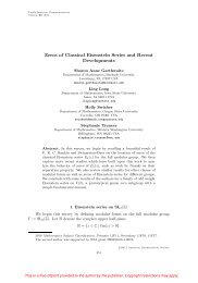 Zeros of Classical Eisenstein Series and Recent Developments