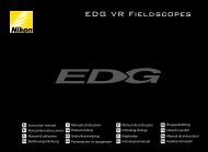 EDG VR Fieldscopes - Nikon