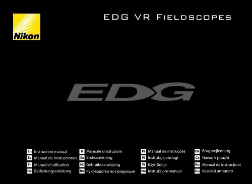 EDG VR Fieldscopes - Nikon