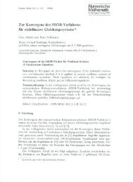 PDF-File - Arbeitsgruppe 1: Numerik