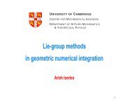 Lie group methods I