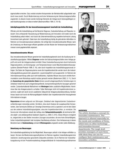 Heft 3/2005 - Lemmens Medien GmbH