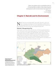 Chapter 5: Nairobi and its Environment - UNEP/GRID-Sioux Falls