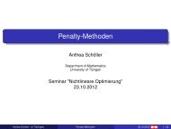 Penalty-Methoden