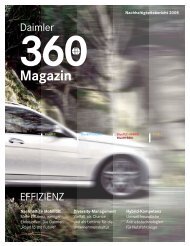 Magazin zur Nachhaltigkeit 2008 - Daimler Nachhaltigkeitsbericht ...