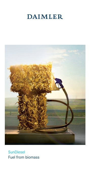 SunDiesel Fuel from biomass - Daimler