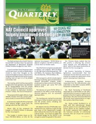 NAFC-2nd Quarterly News letter2011 Final - National Agricultural ...