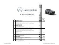 Download prisliste på ekstraudstyr (PDF) - Mercedes-Benz CPH