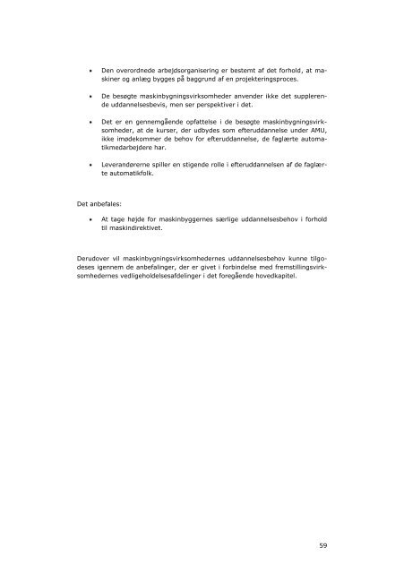 Analyse af uddannelsesbehov inden for automatik og procesteknisk ...