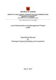 Albania: Land Administration and Management Project - Nalas