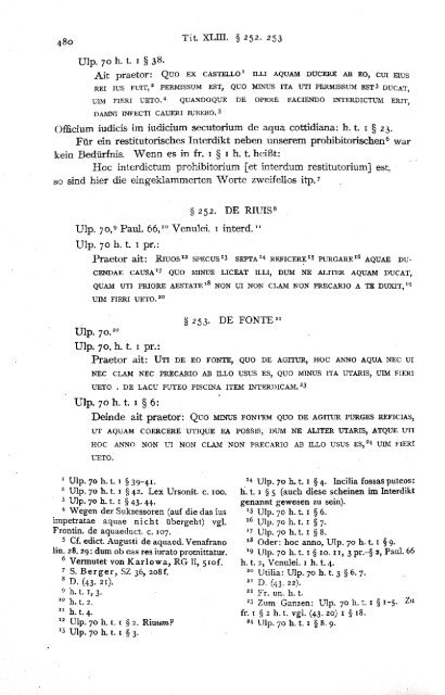 Das Edictum Perpetuum / Otto Lenel