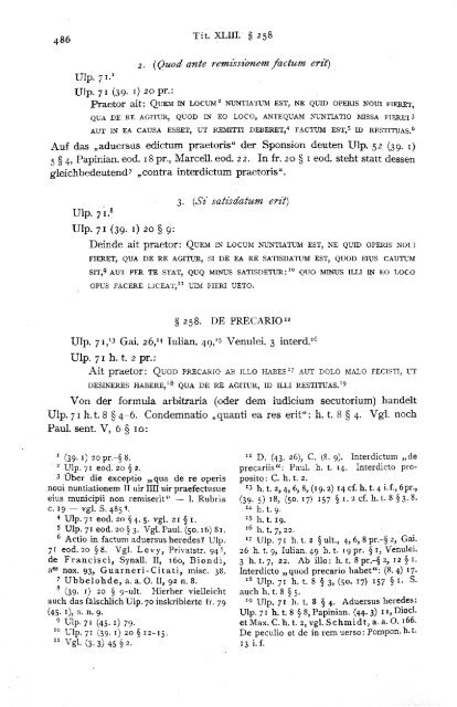 Das Edictum Perpetuum / Otto Lenel