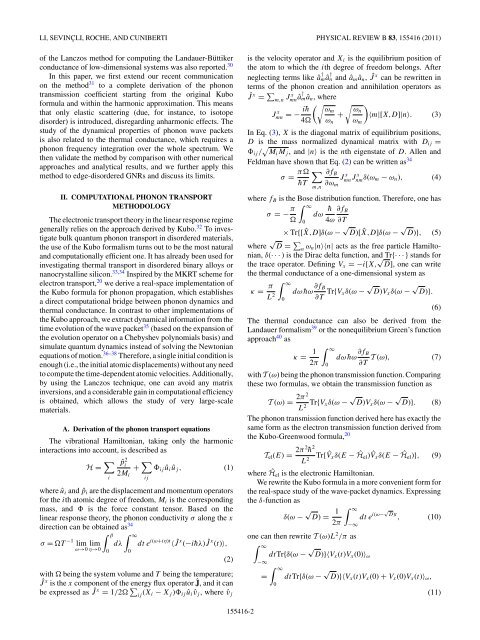 Efficient linear scaling method for computing the thermal conductivity ...