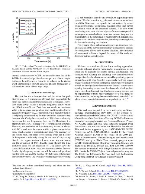 Efficient linear scaling method for computing the thermal conductivity ...