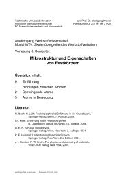 Inhalt: Gliederung als pdf-Datei - Technische Universität Dresden