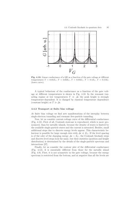 4 Coulomb blockade