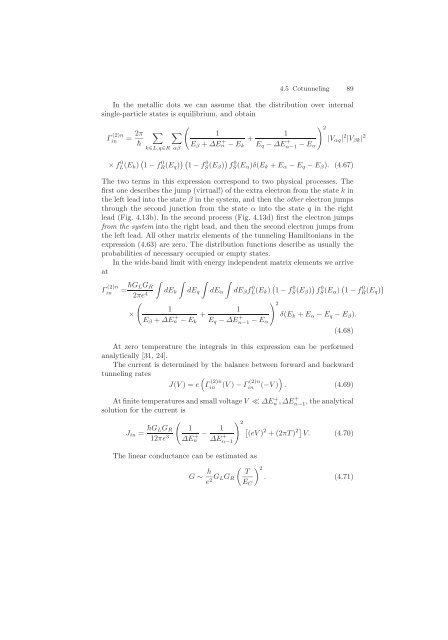 4 Coulomb blockade