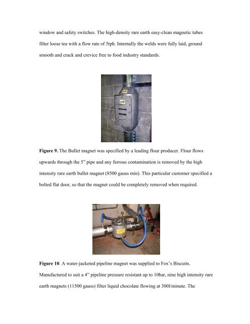 Magnetic Separation: Industrial and Lab Scale Applications