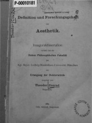 Definition und Forschungsgehalt der Aesthetik - NASEPblog