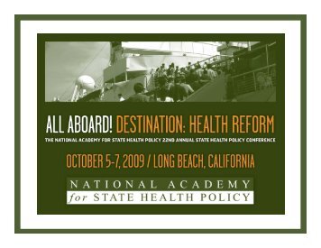 Download presentation - National Academy for State Health Policy