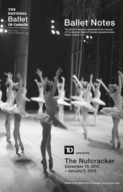 Ballet Notes - The National Ballet of Canada