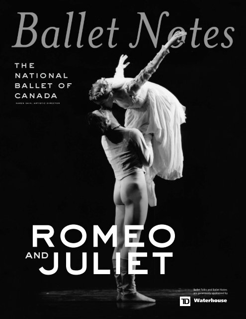 ROMEO Notes - The National Ballet of Canada