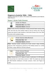 Download a PDF information sheet - The National Motor Museum ...