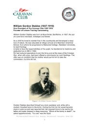 William Gordon Stables Fact Sheet - The National Motor Museum Trust