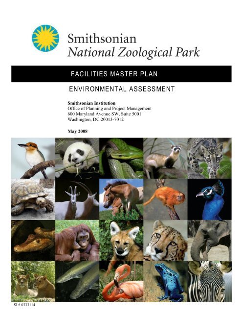 facilities renewal master plan - National Zoo - Smithsonian Institution