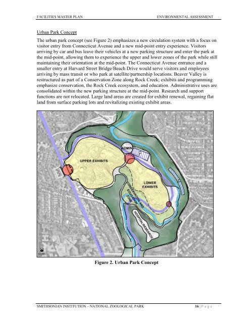 facilities renewal master plan - National Zoo - Smithsonian Institution