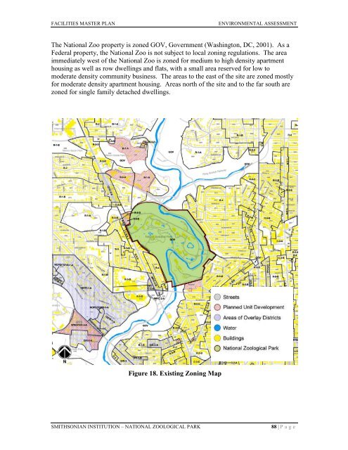 facilities renewal master plan - National Zoo - Smithsonian Institution