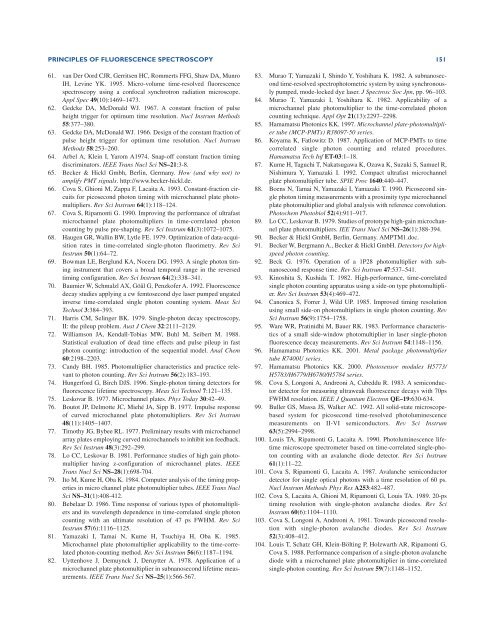 Principles of Fluorescence Spectroscopy