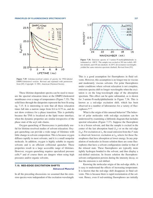 Principles of Fluorescence Spectroscopy