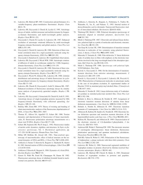 Principles of Fluorescence Spectroscopy