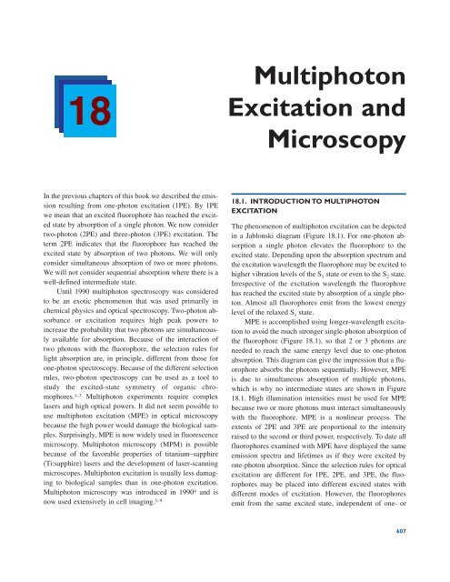 Principles of Fluorescence Spectroscopy