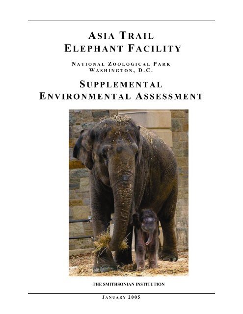 asia trail elephant facility - National Zoo - Smithsonian Institution