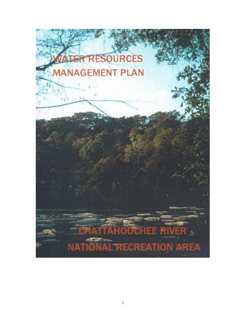 Water Resources Management Plan - National Park Service