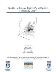 Northern Arizona Native Plant Market Feasibility Study - Landsward ...