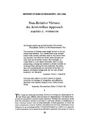 Non-Relative Virtues: An Aristotelian Approach - Oak