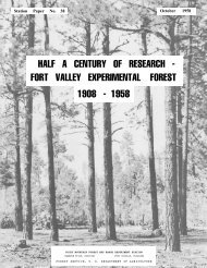 full text PDF - USFS Rocky Mountain Research Station, Flagstaff Lab