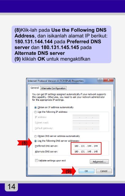 Panduan Penggunaan DNS Nawala - Unimus