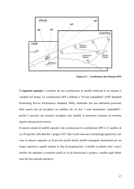 A. De Simone, "Posizionamento Doppler con osservabili GPS