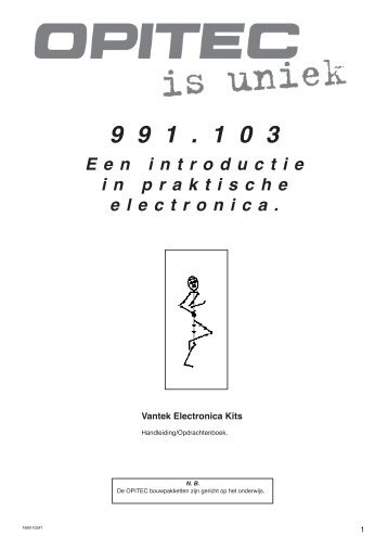 Een introductie in praktische electronica.