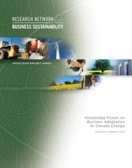 Summary Report - Network for Business Sustainability