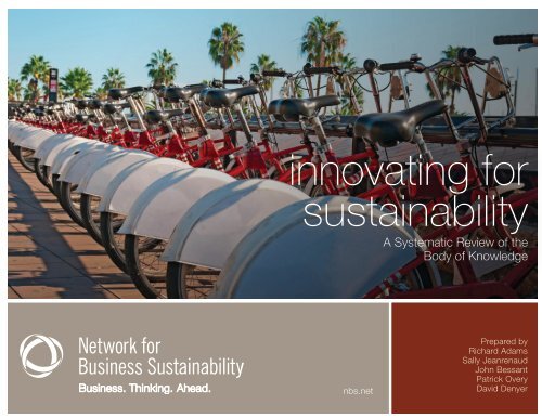 Systematic Review - Network for Business Sustainability