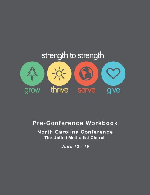 Pre-Conference Workbook - North Carolina Conference of The ...