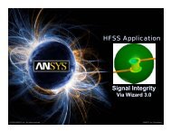 Signal Integrity Via Wizard 3.0 - Ansys