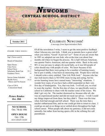 09-Oct 2011.pdf - Home - Newcomb Central School District